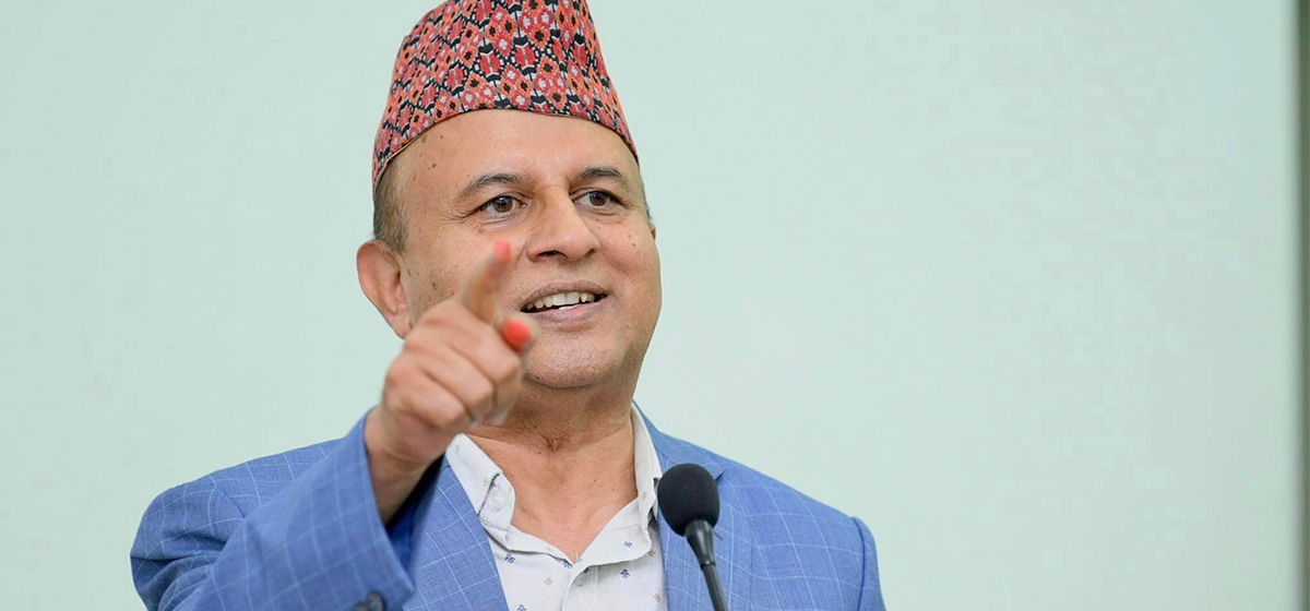 एमाले महासचिव पोखरेलद्वारा पाँच संकल्प सार्वजनिक